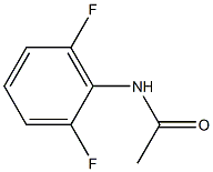 N1-(2,6-difluorophenyl)acetamide 化学構造式