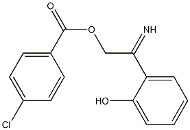 2-{[(4-chlorobenzoyl)oxy]ethanimidoyl}phenol|