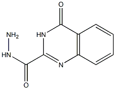4-oxo-3,4-dihydroquinazoline-2-carbohydrazide 结构式