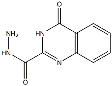 4-oxo-3,4-dihydroquinazoline-2-carbohydrazide 化学構造式