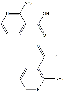 2-Aminopyridine-3-carboxylic acid(2-Aminonicotinic acid) Structure