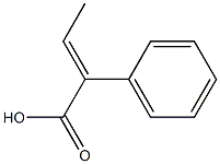 2-phenylbut-2-enoic acid Struktur