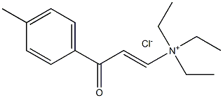 triethyl[3-(4-methylphenyl)-3-oxoprop-1-enyl]ammonium chloride