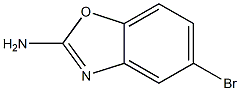 5-bromo-1,3-benzoxazol-2-amine 化学構造式