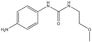 N-(4-aminophenyl)-N'-(2-methoxyethyl)urea Structure