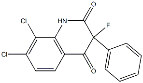 7,8-dichloro-3-fluoro-3-phenyl-1,2,3,4-tetrahydroquinoline-2,4-dione