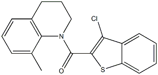 (3-chlorobenzo[b]thiophen-2-yl)(8-methyl-1,2,3,4-tetrahydroquinolin-1-yl)methanone