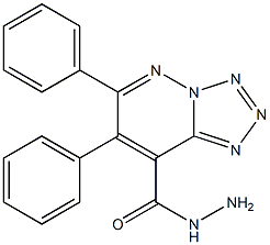 6,7-diphenyl[1,2,3,4]tetraazolo[1,5-b]pyridazine-8-carbohydrazide