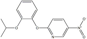 2-(2-isopropoxyphenoxy)-5-nitropyridine 结构式