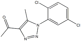 1-[1-(2,5-dichlorophenyl)-5-methyl-1H-1,2,3-triazol-4-yl]ethan-1-one