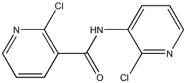 2-chloro-N-(2-chloro-3-pyridinyl)nicotinamide,,结构式