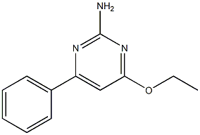 4-ethoxy-6-phenylpyrimidin-2-amine,,结构式