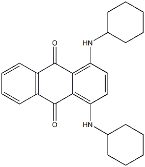 1,4-di(cyclohexylamino)-9,10-dihydroanthracene-9,10-dione