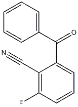 2-benzoyl-6-fluorobenzenecarbonitrile