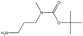 tert-butyl 3-aminopropyl(methyl)carbamate Structure