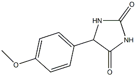 5-(4-methoxyphenyl)imidazolidine-2,4-dione Structure