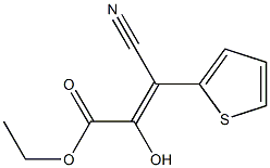 ethyl (Z)-3-cyano-2-hydroxy-3-(2-thienyl)-2-propenoate