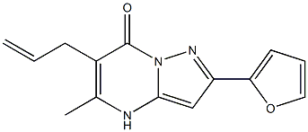 6-allyl-2-(2-furyl)-5-methyl-4,7-dihydropyrazolo[1,5-a]pyrimidin-7-one