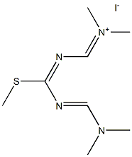 N-({[{[(dimethylamino)methylene]amino}(methylsulfanyl)methylene]amino}methylene)-N-methylmethanaminium iodide