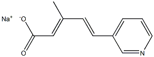 sodium 3-methyl-5-pyridin-3-ylpenta-2,4-dienoate