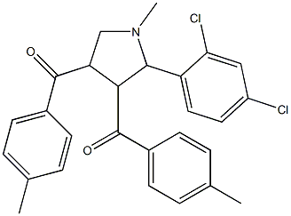 [2-(2,4-dichlorophenyl)-1-methyl-4-(4-methylbenzoyl)tetrahydro-1H-pyrrol-3-yl](4-methylphenyl)methanone
