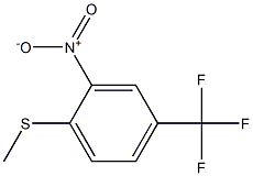 1-(methylthio)-2-nitro-4-(trifluoromethyl)benzene