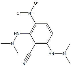 2,6-di(2,2-dimethylhydrazino)-3-nitrobenzonitrile|