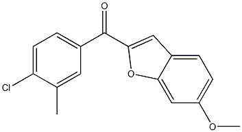 (4-chloro-3-methylphenyl)(6-methoxybenzo[b]furan-2-yl)methanone