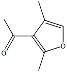 1-(2,4-dimethyl-3-furyl)ethan-1-one,,结构式