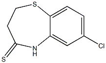 7-chloro-2,3-dihydro-1,5-benzothiazepine-4(5H)-thione