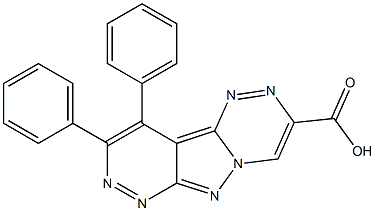  9,10-diphenylpyridazino[3',4':3,4]pyrazolo[5,1-c][1,2,4]triazine-3-carboxylic acid