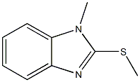 1-methyl-2-(methylthio)-1H-benzo[d]imidazole,,结构式