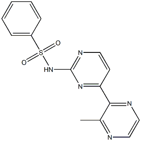 N1-[4-(3-methylpyrazin-2-yl)pyrimidin-2-yl]benzene-1-sulfonamide