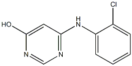 6-(2-chloroanilino)pyrimidin-4-ol|