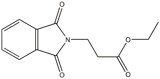 ethyl 3-(1,3-dioxo-2,3-dihydro-1H-isoindol-2-yl)propanoate Struktur