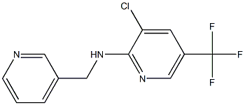 N2-(3-pyridylmethyl)-3-chloro-5-(trifluoromethyl)pyridin-2-amine Structure