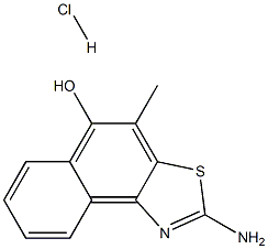 2-amino-4-methylnaphtho[1,2-d][1,3]thiazol-5-ol hydrochloride