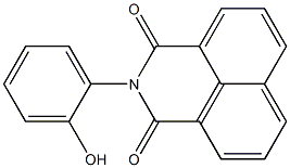 2-(2-hydroxyphenyl)-2,3-dihydro-1H-benzo[de]isoquinoline-1,3-dione,,结构式