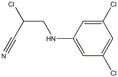 2-chloro-3-(3,5-dichloroanilino)propanenitrile