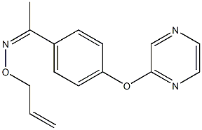 1-[4-(2-pyrazinyloxy)phenyl]-1-ethanone O-allyloxime