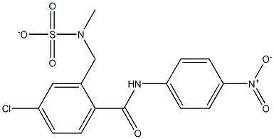 5-chloro-2-[(4-nitroanilino)carbonyl]phenyl-N,N-dimethylsulfamate Structure