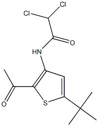 N1-[2-acetyl-5-(tert-butyl)-3-thienyl]-2,2-dichloroacetamide