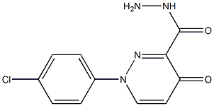  1-(4-chlorophenyl)-4-oxo-1,4-dihydro-3-pyridazinecarbohydrazide