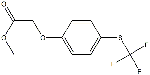 methyl 2-{4-[(trifluoromethyl)thio]phenoxy}acetate