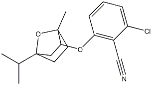  2-chloro-6-[(4-isopropyl-1-methyl-7-oxabicyclo[2.2.1]hept-2-yl)oxy]benzenecarbonitrile