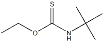 ethyl (tert-butylamino)methanethioate Structure