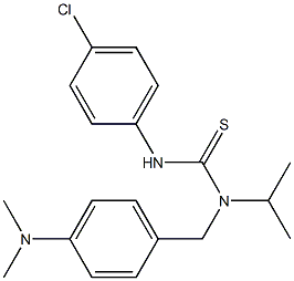 N'-(4-chlorophenyl)-N-[4-(dimethylamino)benzyl]-N-isopropylthiourea|