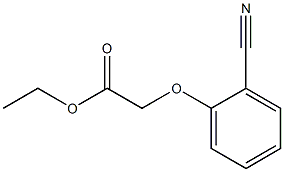 ethyl 2-(2-cyanophenoxy)acetate Struktur