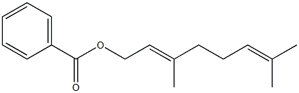 3,7-dimethylocta-2,6-dienyl benzoate