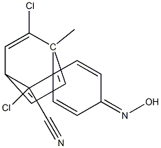 2-(2,3-dichloro-4-hydroxyiminocyclohexa-2,5-dienyliden)-2-(4-methylphenyl)acetonitrile|